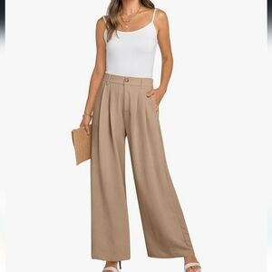 NWT Boutique Women's Wide Leg Dress Pants Trousers S